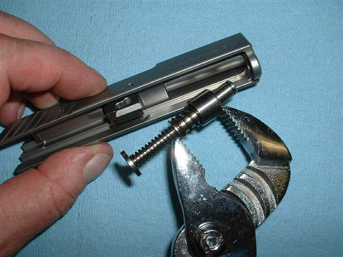 Correct spring compression method